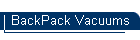 BackPack Vacuums