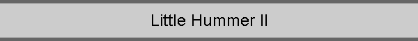 Little Hummer II