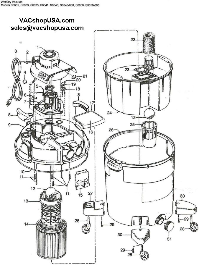 Wiring Diagram  35 Shop Vac Switch Wiring Diagram