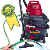 How to Use a Shop Vac for Water